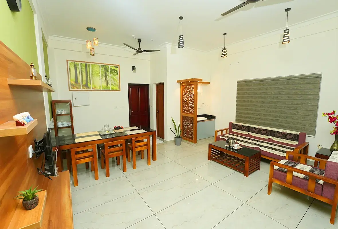 Actual Avanti Castello Standard Deluxe House living and dining area